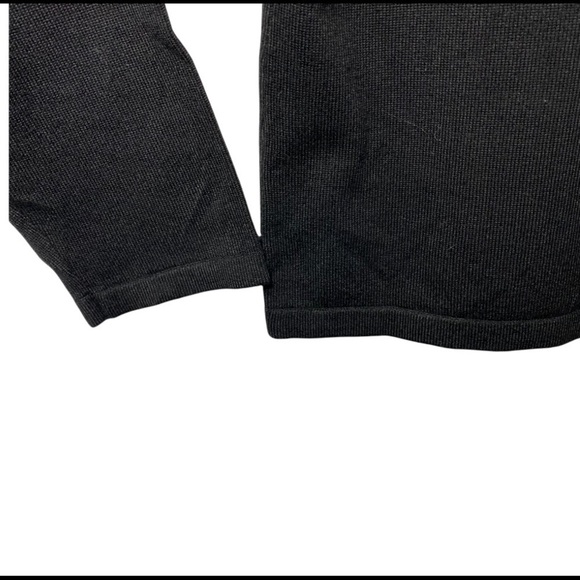 fun Sweater ONE 7 SIX WOMEN’s Black Grey Floral Silhouette Sweater PXL - Picture 7 of 7